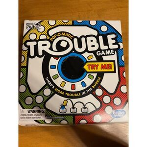 Hasbro Trouble Pop-O-Matic Board Game A5064 2-4 Players Ages 5+